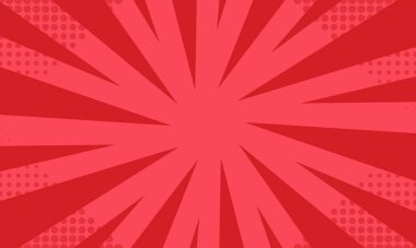 Kırmızı güneş patlaması arkaplanı. Güneş patlamaları ve ışınları olan soyut doku. Bir yıldız patlamasından gelen ışık. Radyal ışınlı klasik menekşe duvar kağıdı.