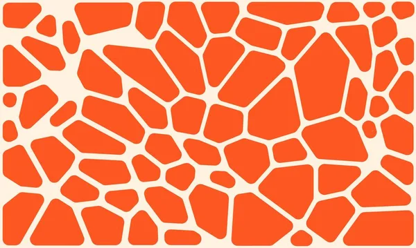 Voronoi Pattern Grid Lines Texture Background Geometric Element Decoration Background — Stock Vector