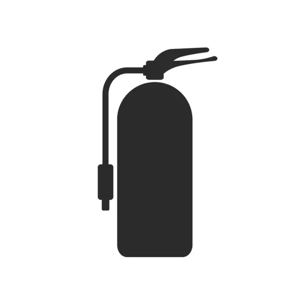 Ilustração Vetor Símbolo Sinal Emergência Extintor Icon Fire Extinguisher Illustration —  Vetores de Stock