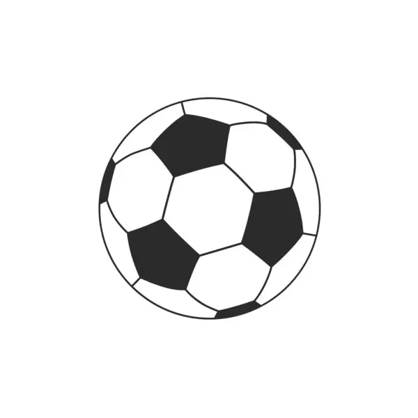 ball,football sport object flat illustration.sport icon design element,soccer logo.