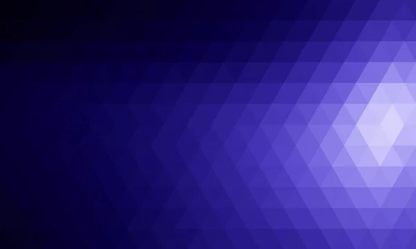 Dreieck Muster Geometrisch Abstrakt Hintergrund Mit Dunkelblauem Farbverlauf Zusammensetzung — Stockvektor
