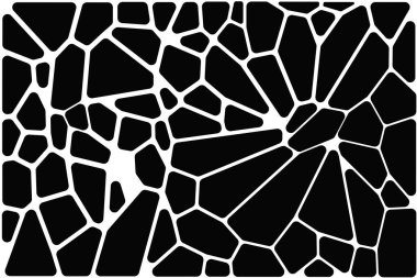 Arkaplan Voronoi Bağlantı Ağı Deseni