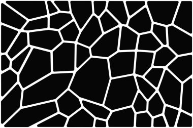 Taş Düzen Biçimlendirme Yapısı, Voronoi Geometrik Arkaplan