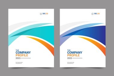 Cover design for annual report and business catalog, magazine, flyer or booklet. Brochure template layout. A4 cover vector