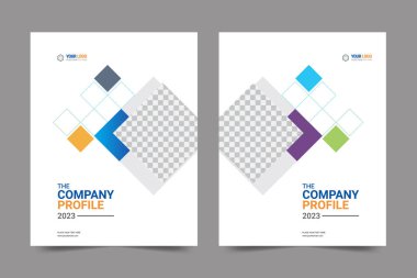 Cover design for annual report and business catalog, magazine, flyer or booklet. Brochure template layout. A4 cover vector