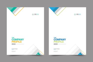 Cover design for annual report and business catalog, magazine, flyer or booklet. Brochure template layout. A4 cover vector