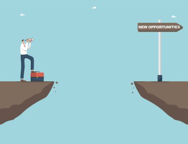 İş planlaması, hedeflere ulaşmanın yolları ve yöntemlerinin analizi, yeni fırsatların gizli anahtarlarını aramak, başarı stratejisini takip etmek, insan tabela direğindeki dürbünle uçurumdan bakar..