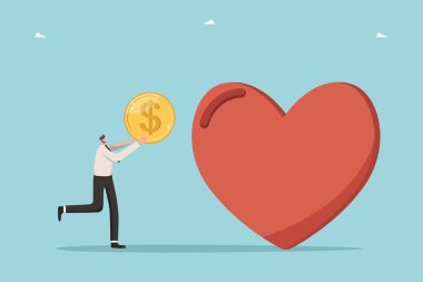 Konsepti desteklemek, halkın bilinçlenmesi için yardım kampanyası, zihinsel sağlık, iş ve kişisel hayat arasındaki dengeyi korumak, ilham ve motivasyon, insan parayı domuz kumbarasına atar gibi kalbe atar..