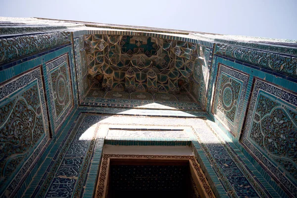 Komplexet Mausoleum Shahi Zinda Samarkand Uzbekistan — Stockfoto