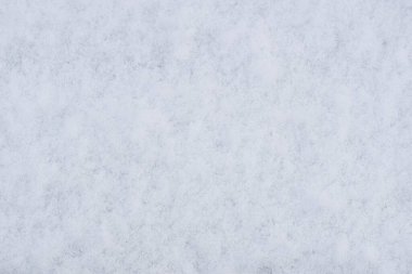 Kar yüzeyi kaplamış, beyaz kış arkaplanı