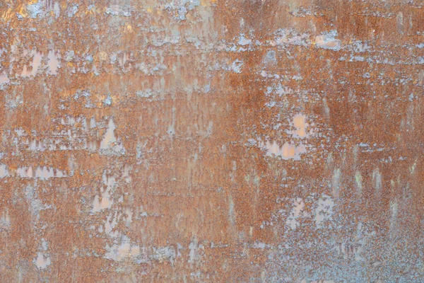 生锈的铁墙棕色的旧背景 金属质地 免版税图库图片