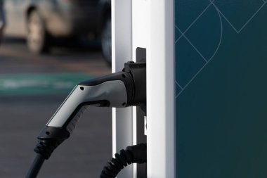 Otomobil güç istasyonu, fotokopi alanı ile fotoğraf