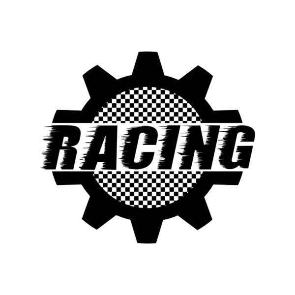 Racing Motorsport Cog Wheel Desain Mobil — Stok Foto