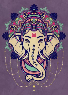 Lord Ganesha - Fil Hindu İlahı Tasarımı 