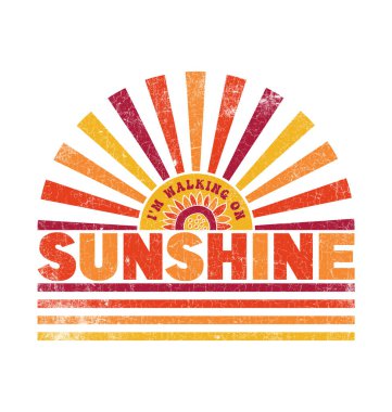 Sunshine - Mutlu Yaz Sıkıntılı Ayçiçeği Tasarımı