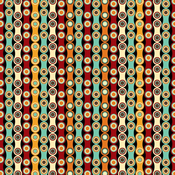 1970\'s Style Retro Bohemian Seventies Vintage Tile Pattern