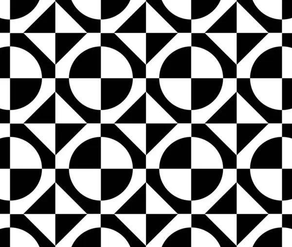 Siyah Beyaz 1960 Biçimli Tonlu Ska Mod Kareleri Geometrik Arkaplan Stok Resim