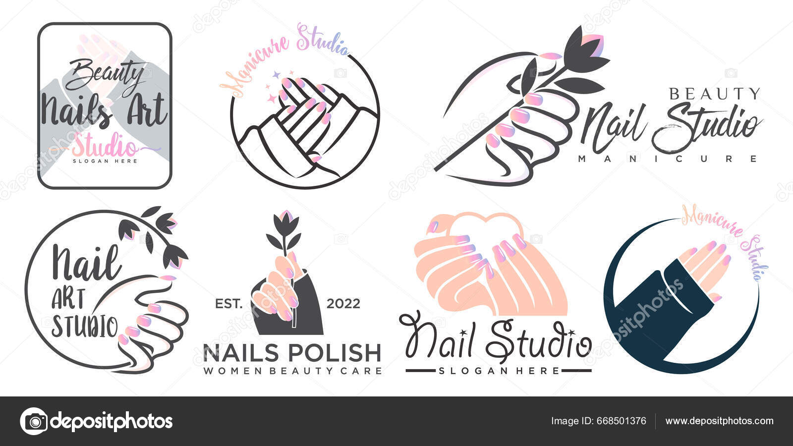 Nail Art logo, Vector Logo of Nail Art brand free download (eps, ai, png,  cdr) formats