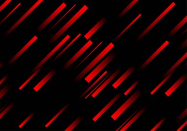 Abstract red line and black background for business card, cover, banner, flyer. Vector illustration