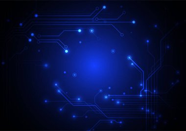 Internet connection, abstract sense of science and technology graphic design. Vector illustration