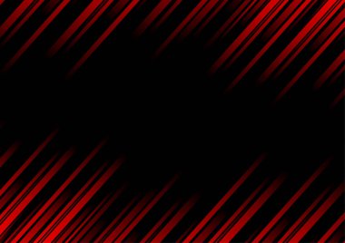 Abstract red line and black background for business card, cover, banner, flyer. Vector illustration
