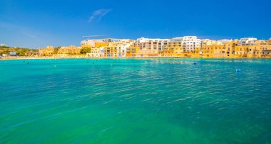 Birzebbuga 'nın güzel şehri, Malta' da küçük bir kasaba..