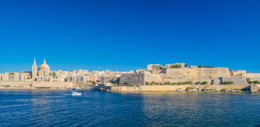 Malta 'nın başkenti Valletta şehri..