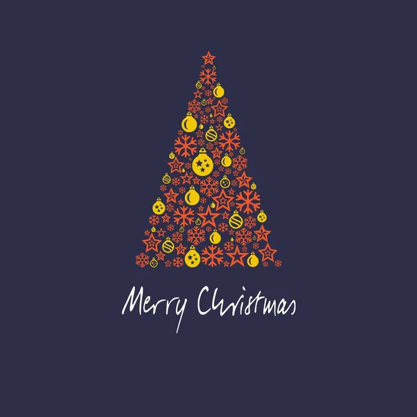 Squared Lila Kívánságkártya Boldog Karácsonyt Kívánunk Amelyet Fehér Betűtípussal Sárga Stock Kép