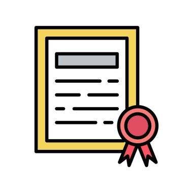 Certificate Creative Icons Desig