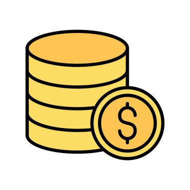 Coins Creative Icons Design