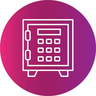 Safe Lock Creative Icons Design