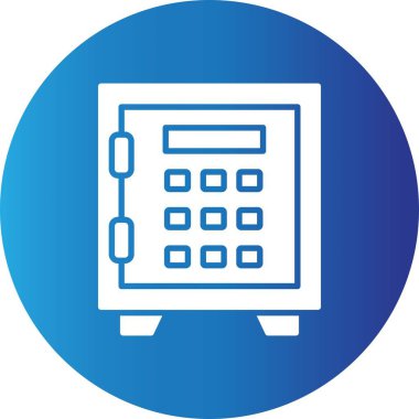 Safe Lock Creative Icons Design