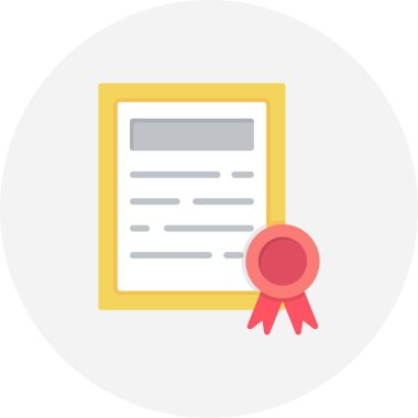 Certificate Creative Icons Desig
