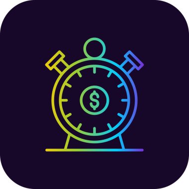 Money Hour Creative Icons Desig