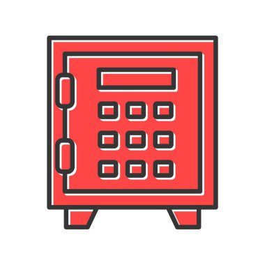 Safe Lock Creative Icons Design