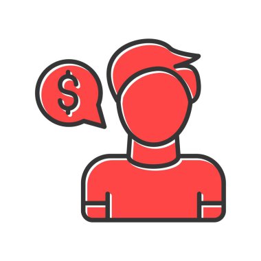 Thinking Money Creative Icons Desig