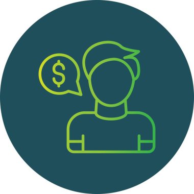 Thinking Money Creative Icons Desig