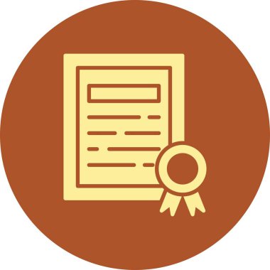 Certificate Creative Icons Desig