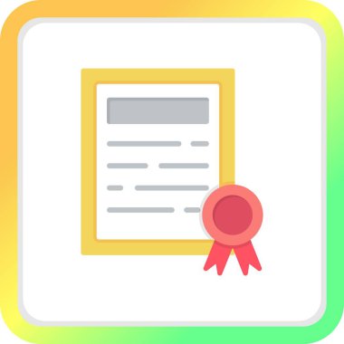 Certificate Creative Icons Desig