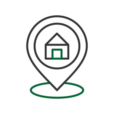 Property Location Creative Icons Desig