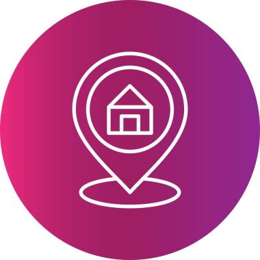 Property Location Creative Icons Desig