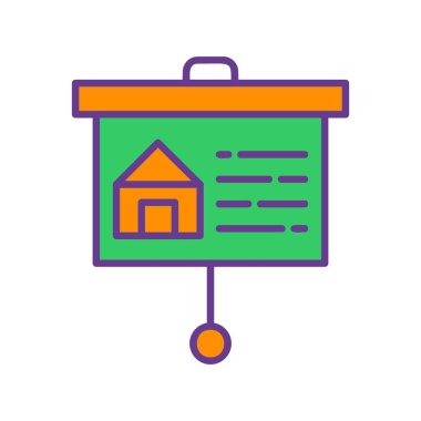 Property Presentation Creative Icons Desig