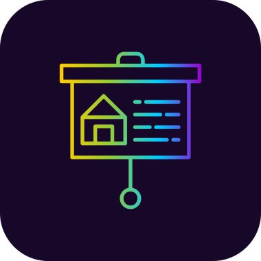 Property Presentation Creative Icons Desig