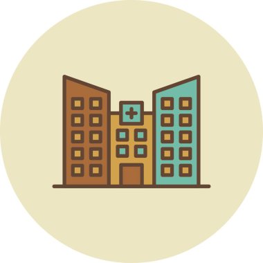 Hospital Property Creative Icons Desig