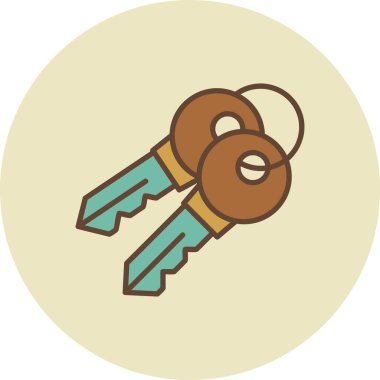 Keys Creative Icons Desig
