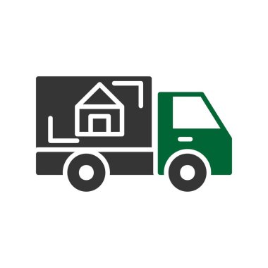 Moving Truck Creative Icons Desig