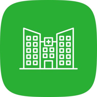 Hospital Property Creative Icons Desig