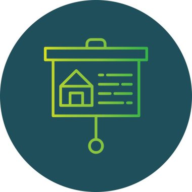 Property Presentation Creative Icons Desig