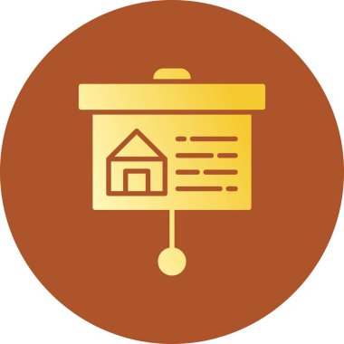 Property Presentation Creative Icons Desig