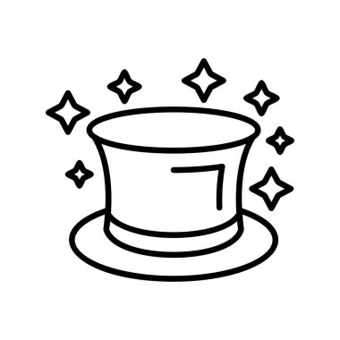 Magic Hat Creative Icons Desig